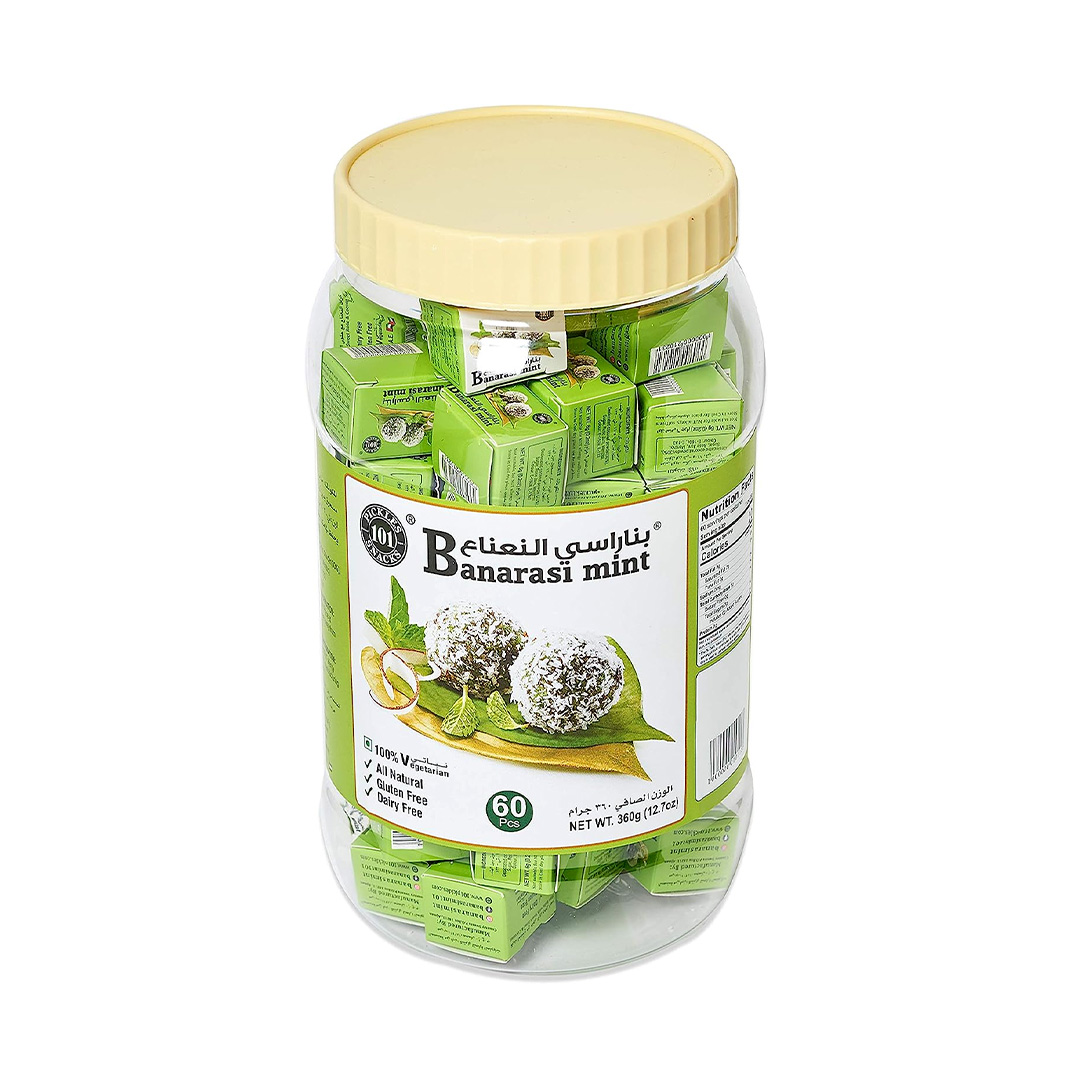 101 BANARASI MINT 60 PCS JAR