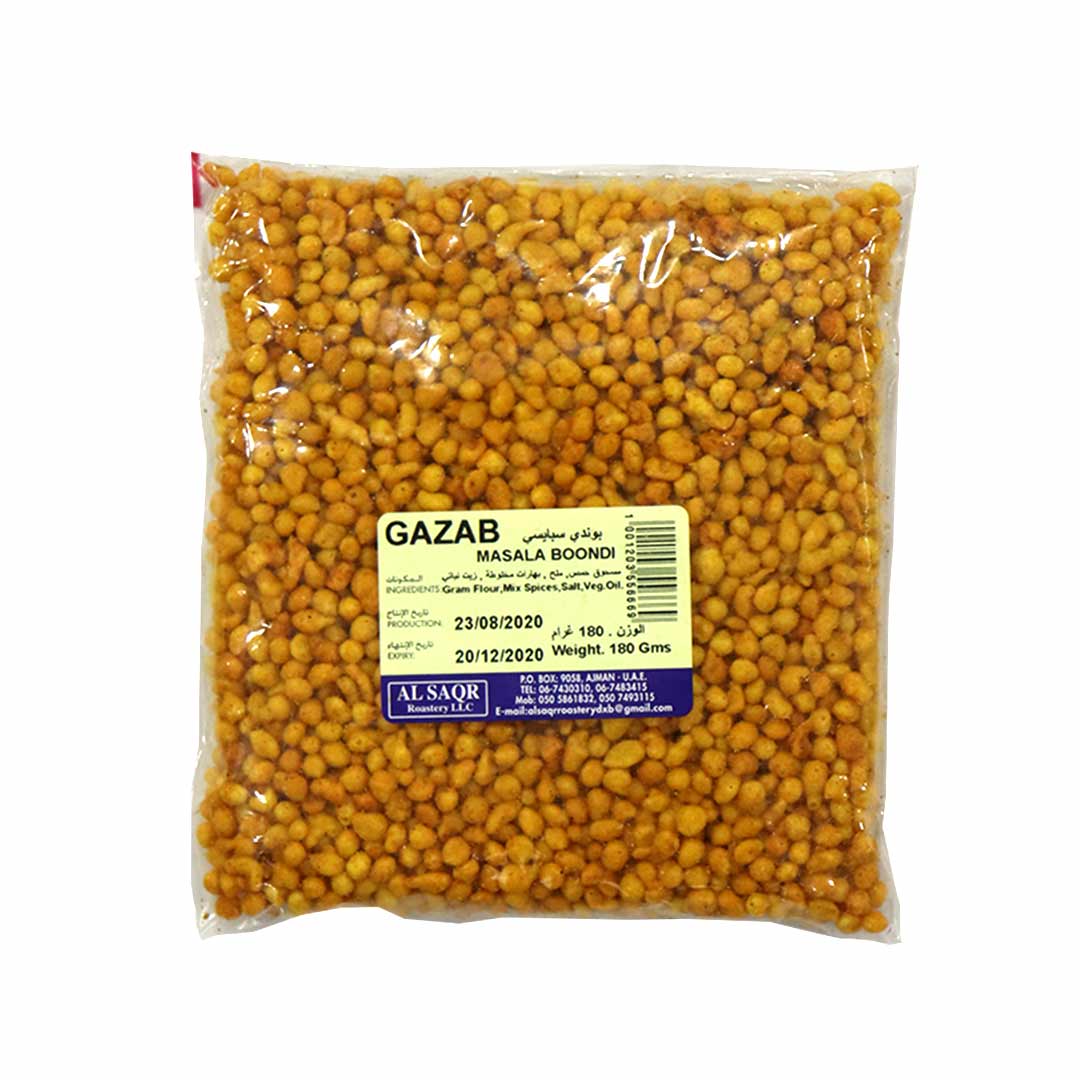GAZAB MASALA BUNDI 180 GM