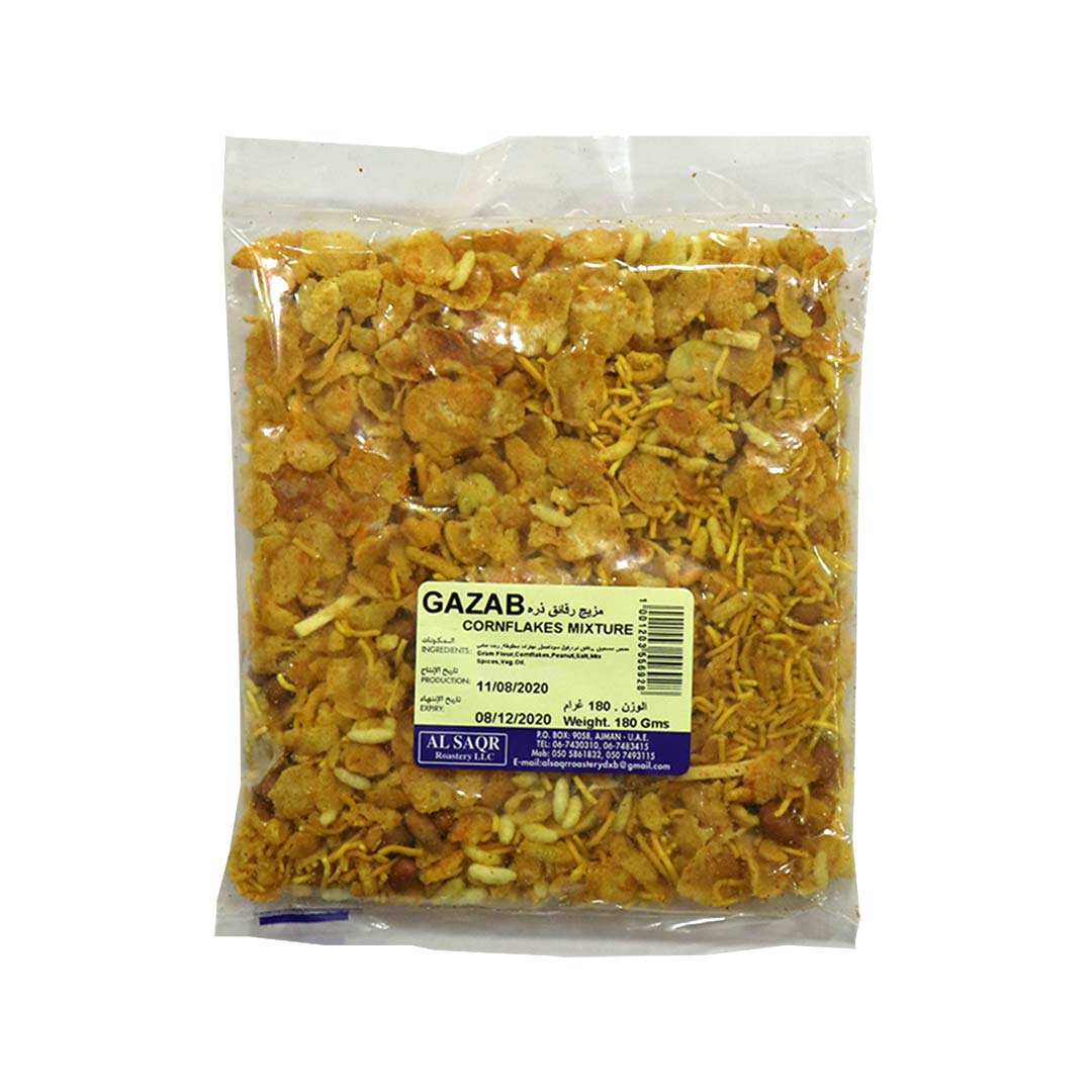 GAZAB CORN FLAKES MIXTURE 180 GM