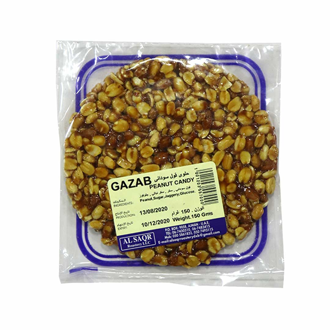 GAZAB PEANUT CANDY 150 GM