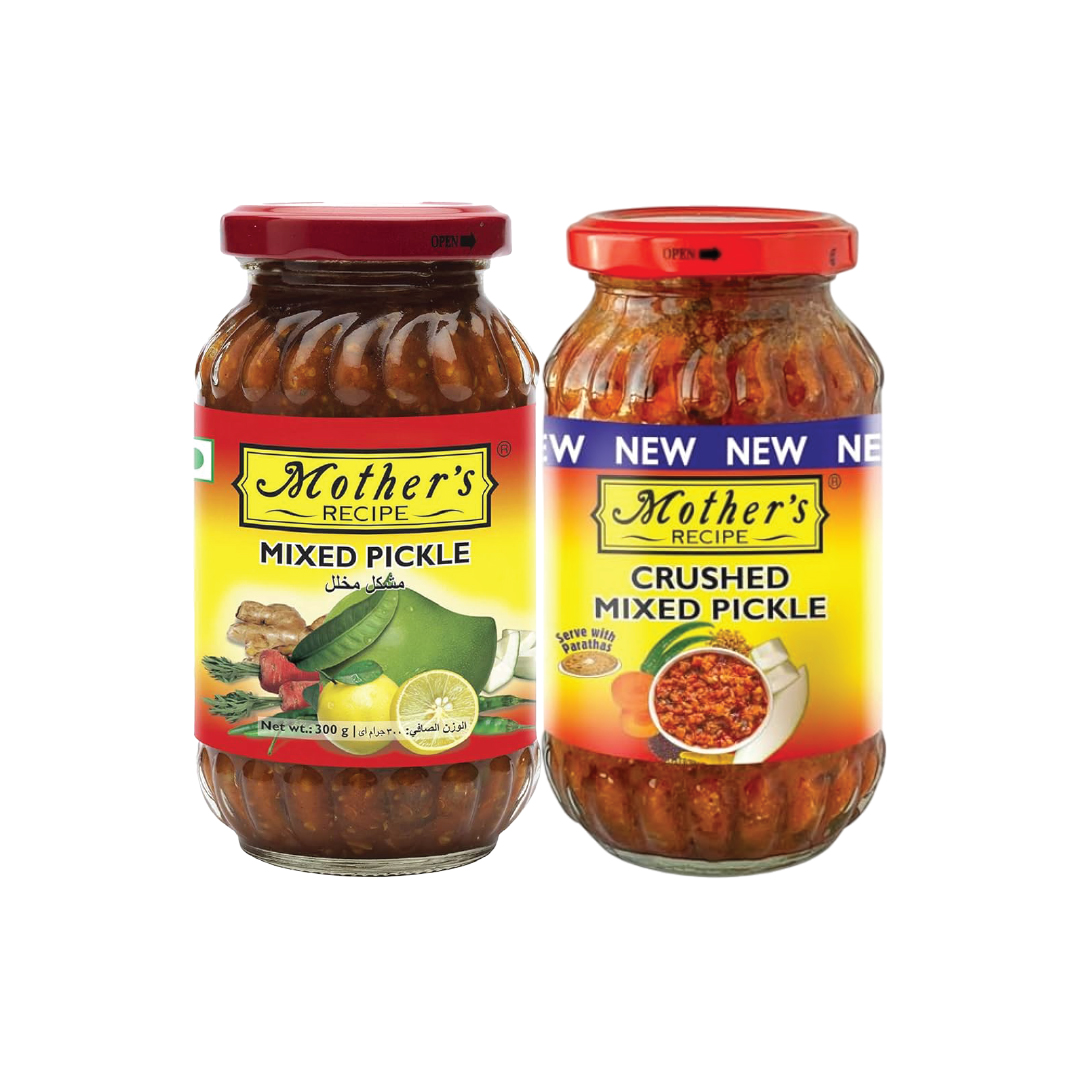 M/RECIPE NI MIXED PICKLE & CRUSHED PICKLE 2 X 300GM SP