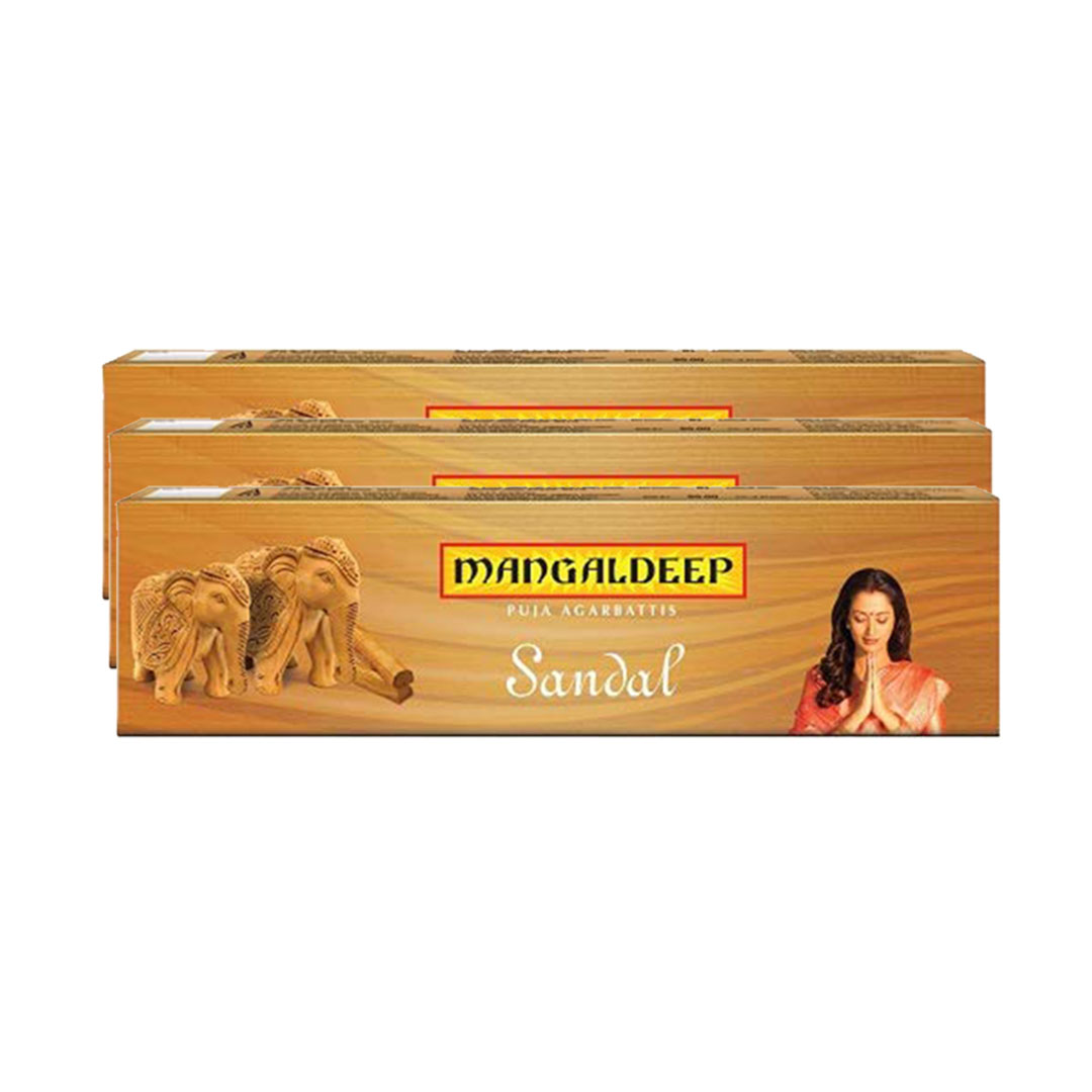 MANGALDEEP SANDAL AGARBATTI 1X12