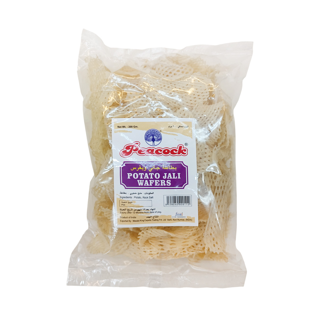 PEACOCK POTATO JALI WAF 200G