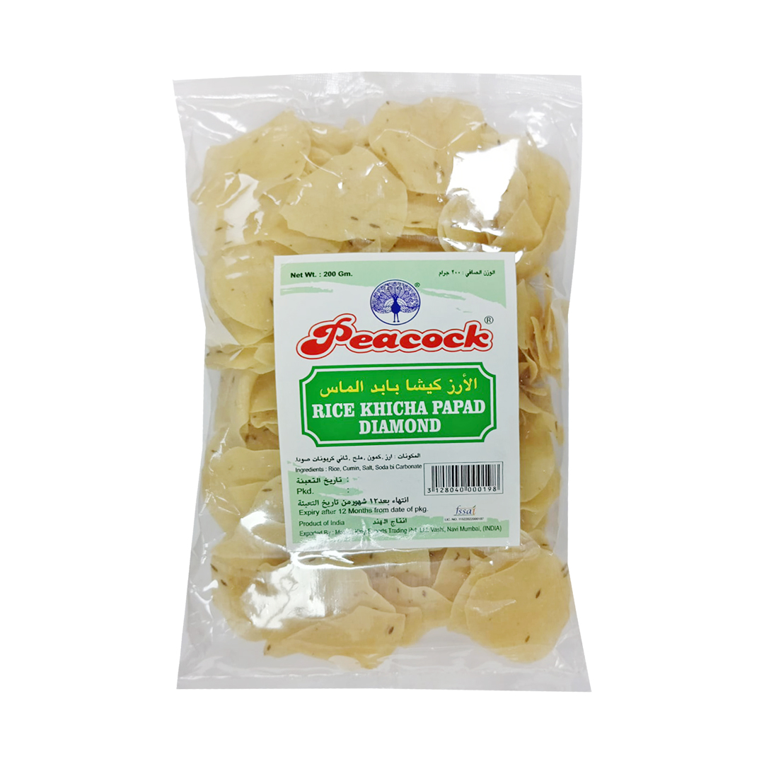 PEACOCK RICE KHICHA DIAMOND 200G