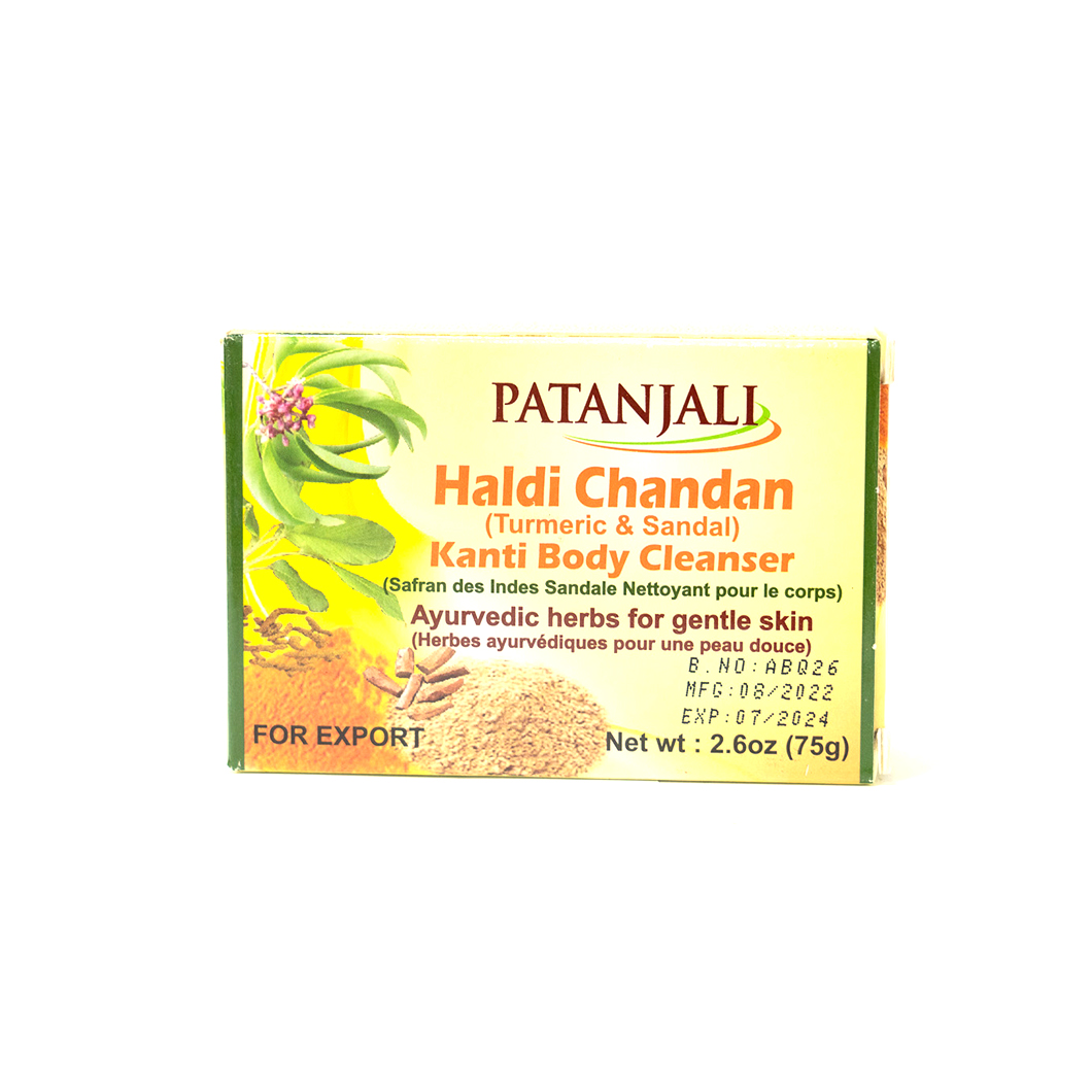 PATANJALI SOMYA HALDI CHANDAN 75G