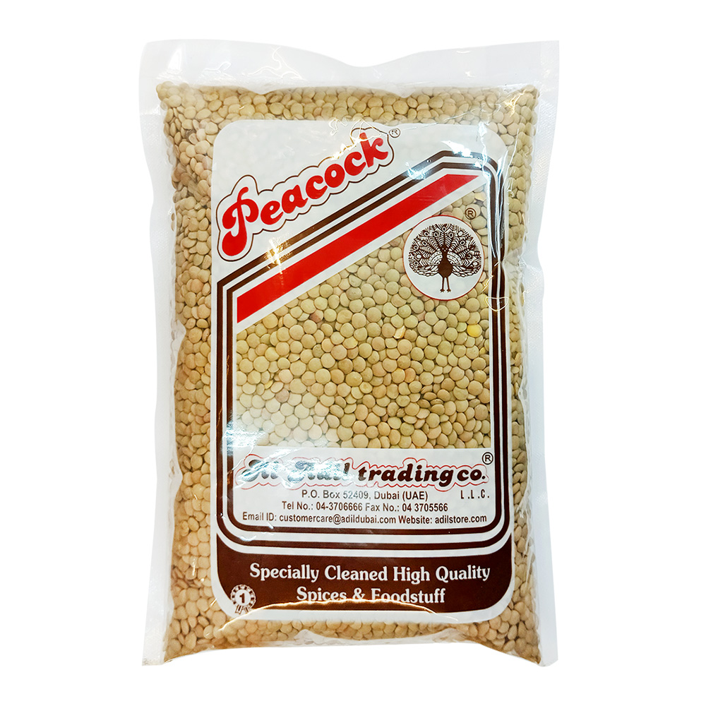 PEACOCK GREEN MASOOR WHOLE 1KG