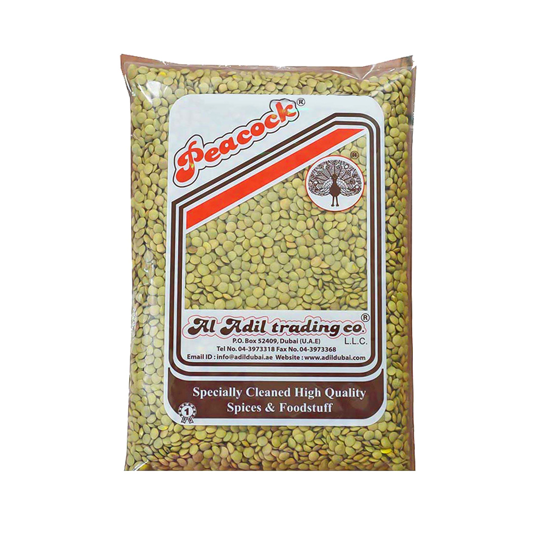 PCK GREEN MASOOR WHOLE 500G