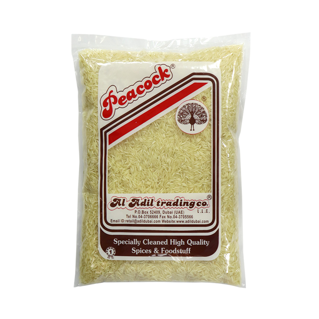 PEACOCK BASMATI RICE 1KG