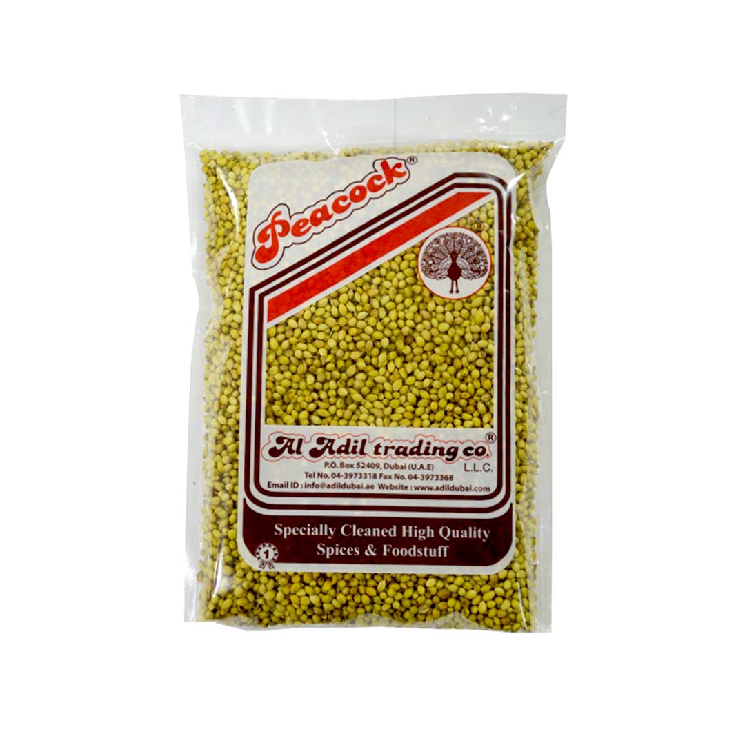 PEACOCK CORIANDER (DHANIYA) WHOLE 500 GM