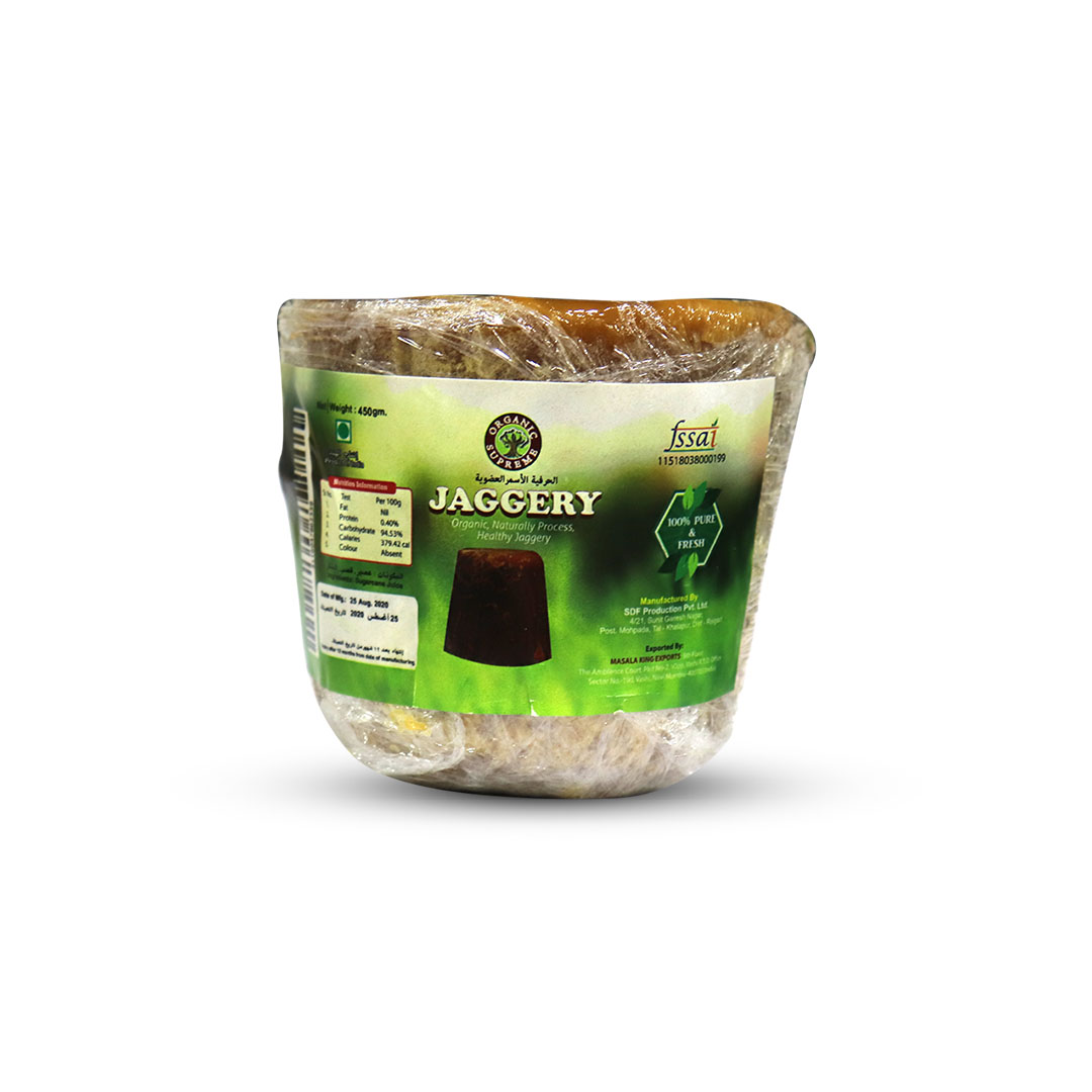 ORGANIC SUPREME JAGGERY 900GM