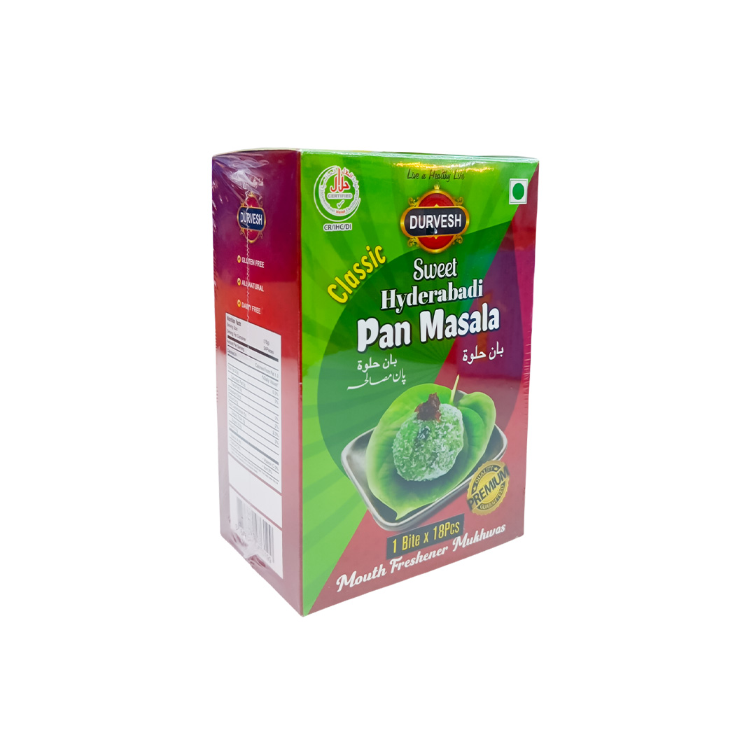 DURVESH PAN MASALA CLASSIC 18 PCS