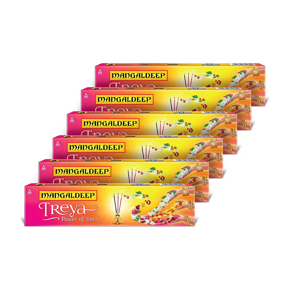 MANGALDEEP 3 IN 1 AGARBATTI 1X12