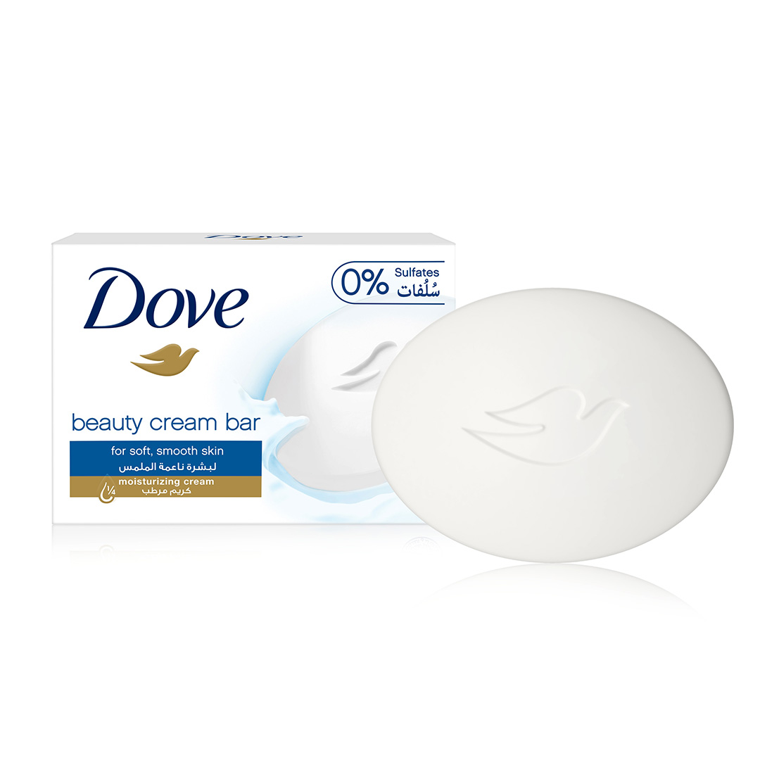 DOVE WHITE CREAM BAR 135GM