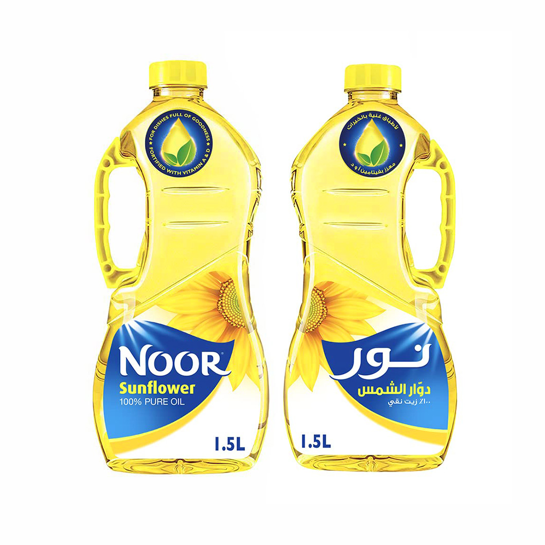 NOOR SUNFLOWER OIL 2X1.5LTR