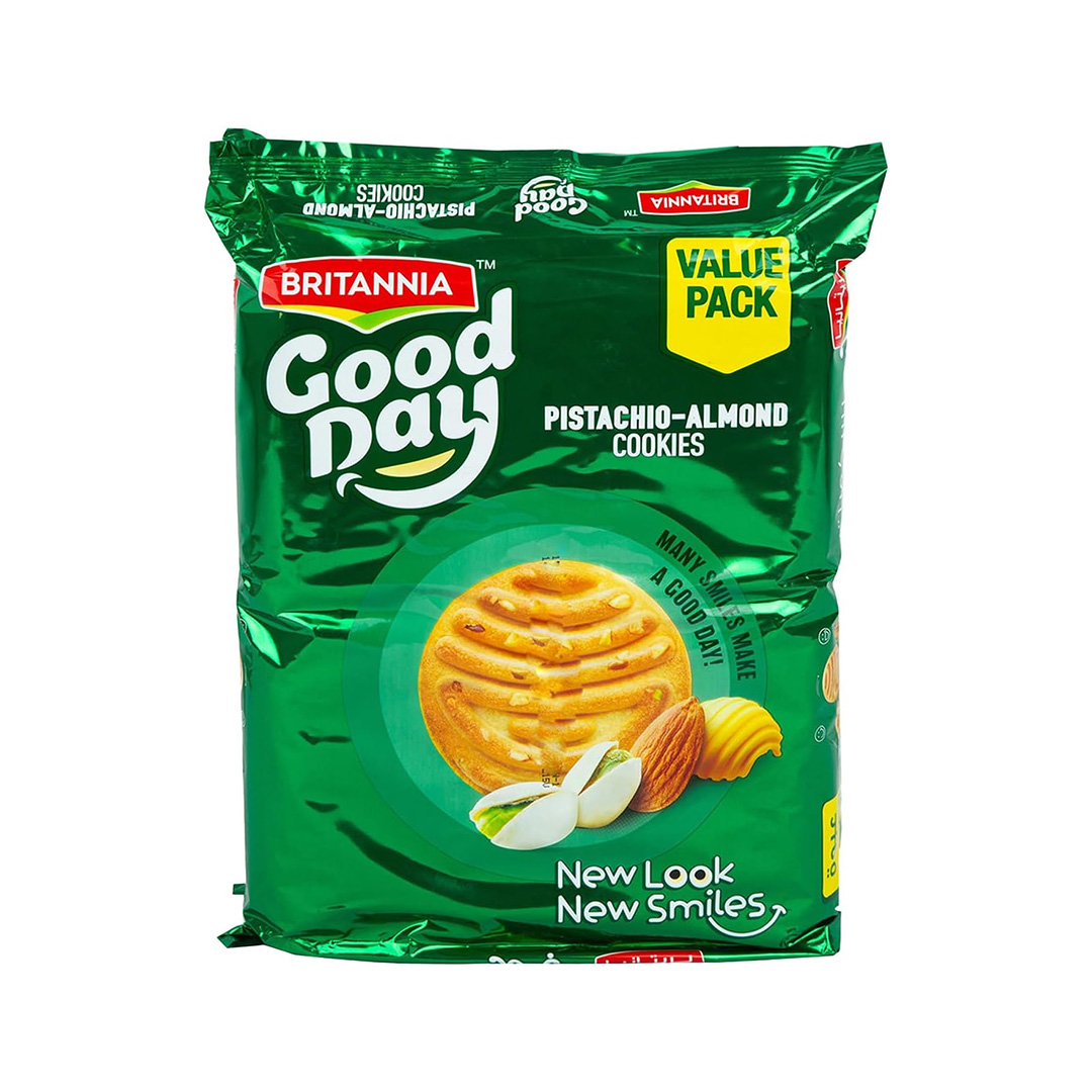 BRITANNIA GOOD DAY PISTA (1X8) 90 GM