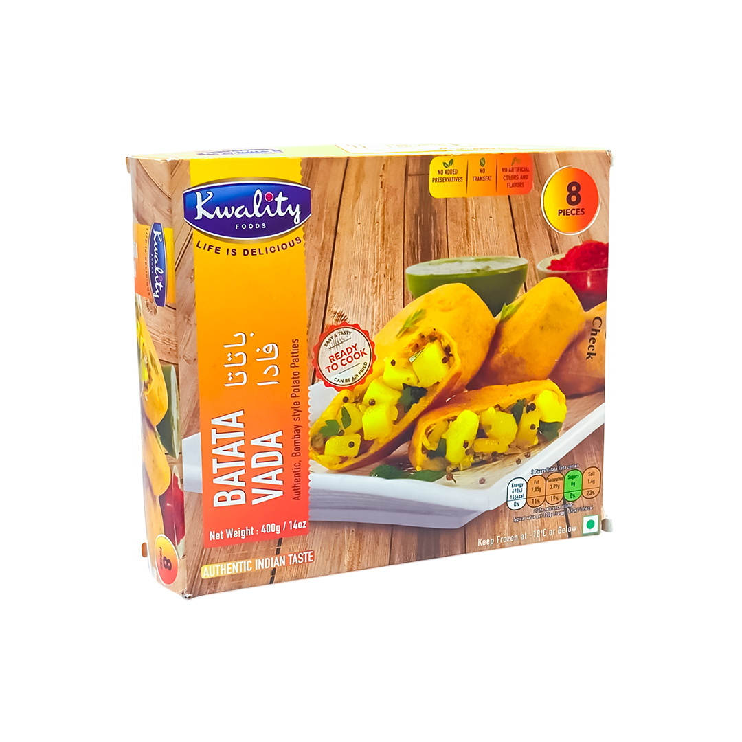 KWALITY BATATA VADA 400GM - 8 PCS