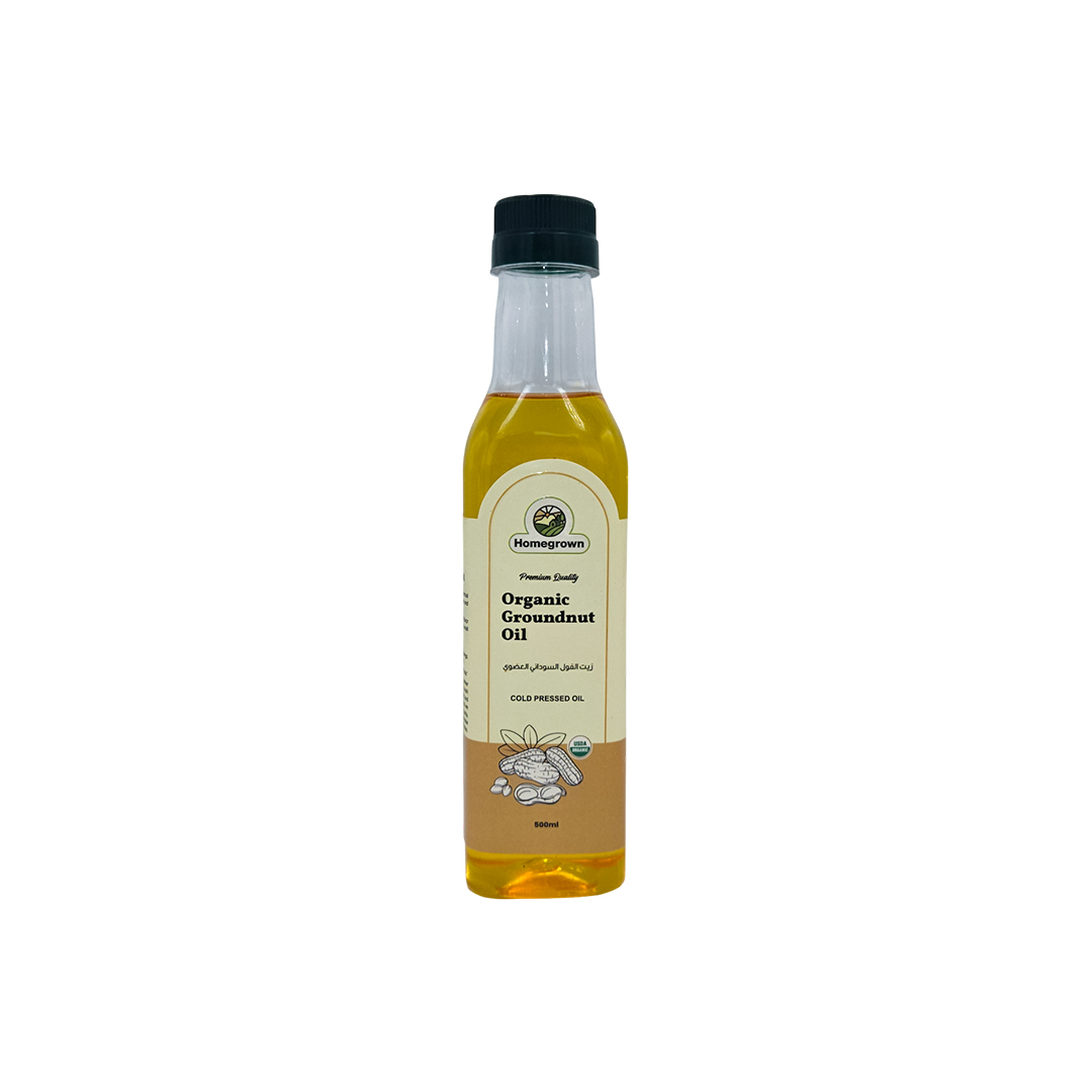 HOMEGROWN ORGANIC GROUNDNUT OIL 500 ML 