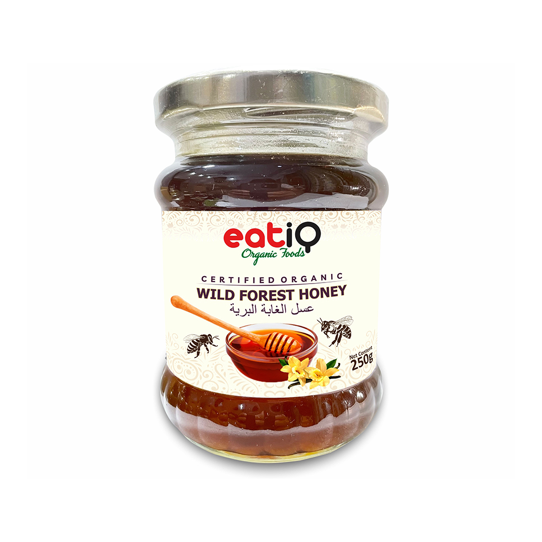 EATIQ ORGANIC WILD FOREST HONEY 250 ML