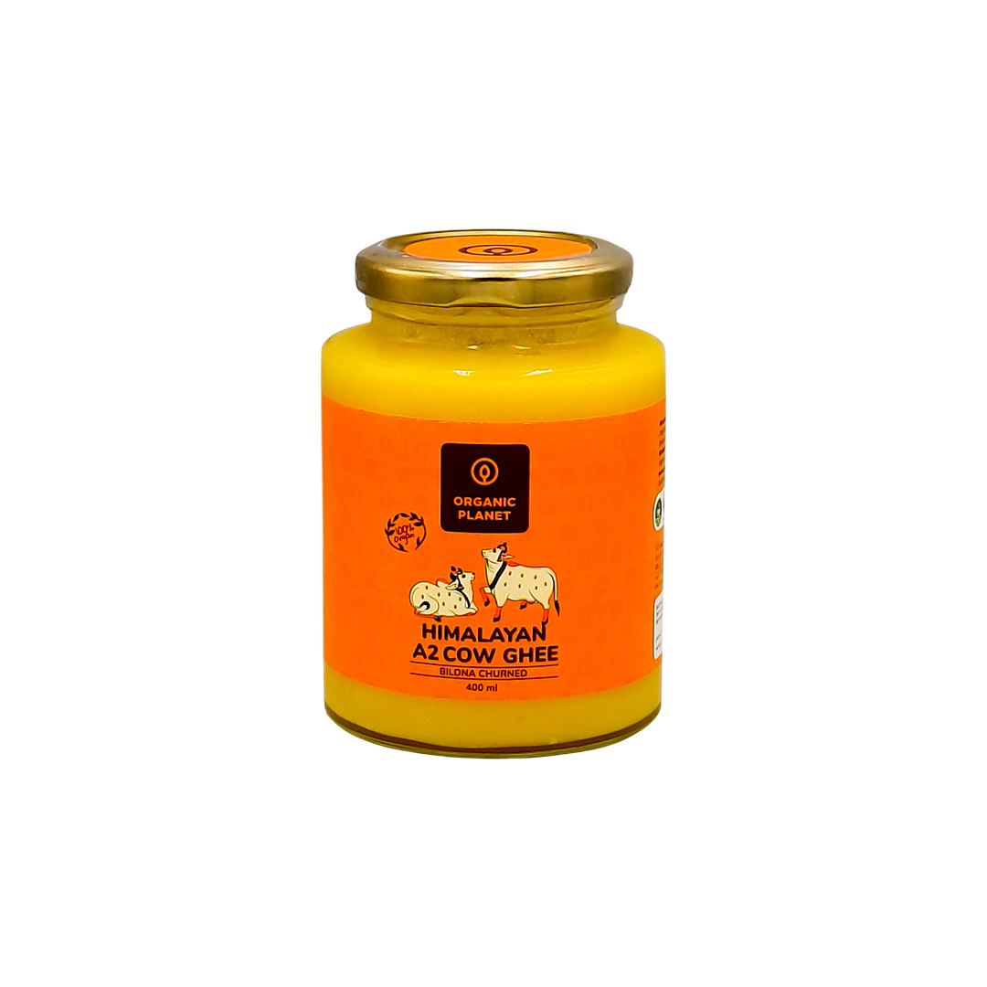 ORGANIC PLANET HIMALAYAN A2 COW GHEE 400 ML