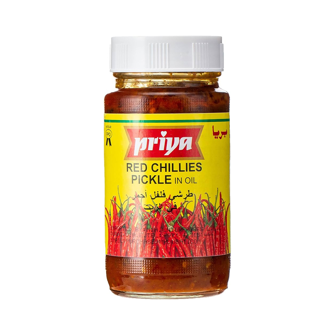 PRIYA RED CHILLI PICKLE 300G