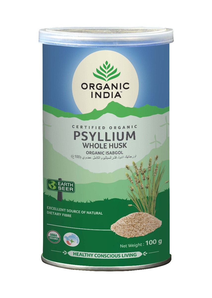 ORGANIC INDIA PSYLLIUM HUSK 100 G