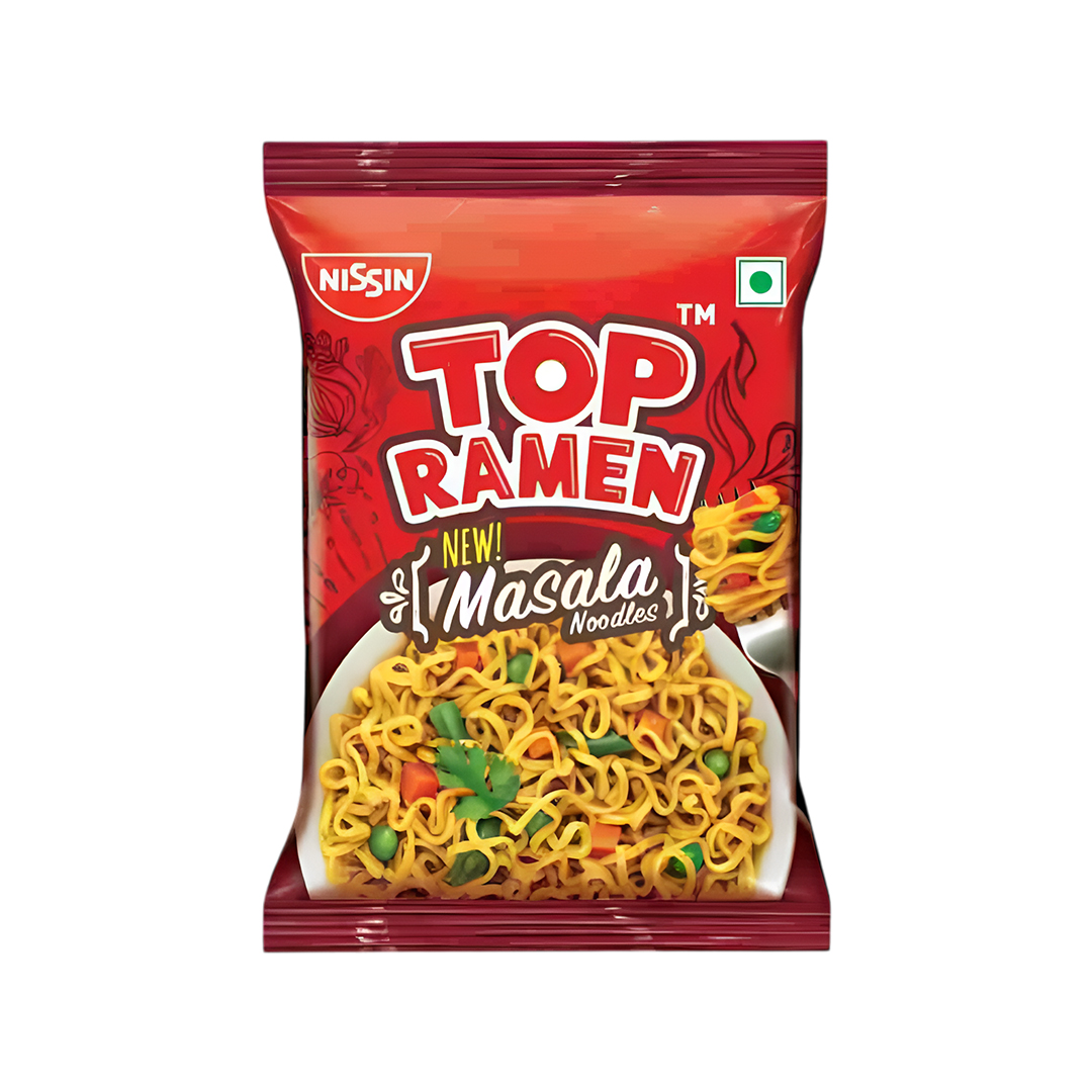 NISSIN TOP RAMEN MASALA NOODLES 50GM