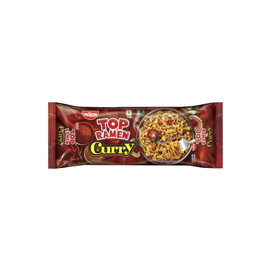 NISSIN TOP RAMEN CURRY NOODLES 280GM