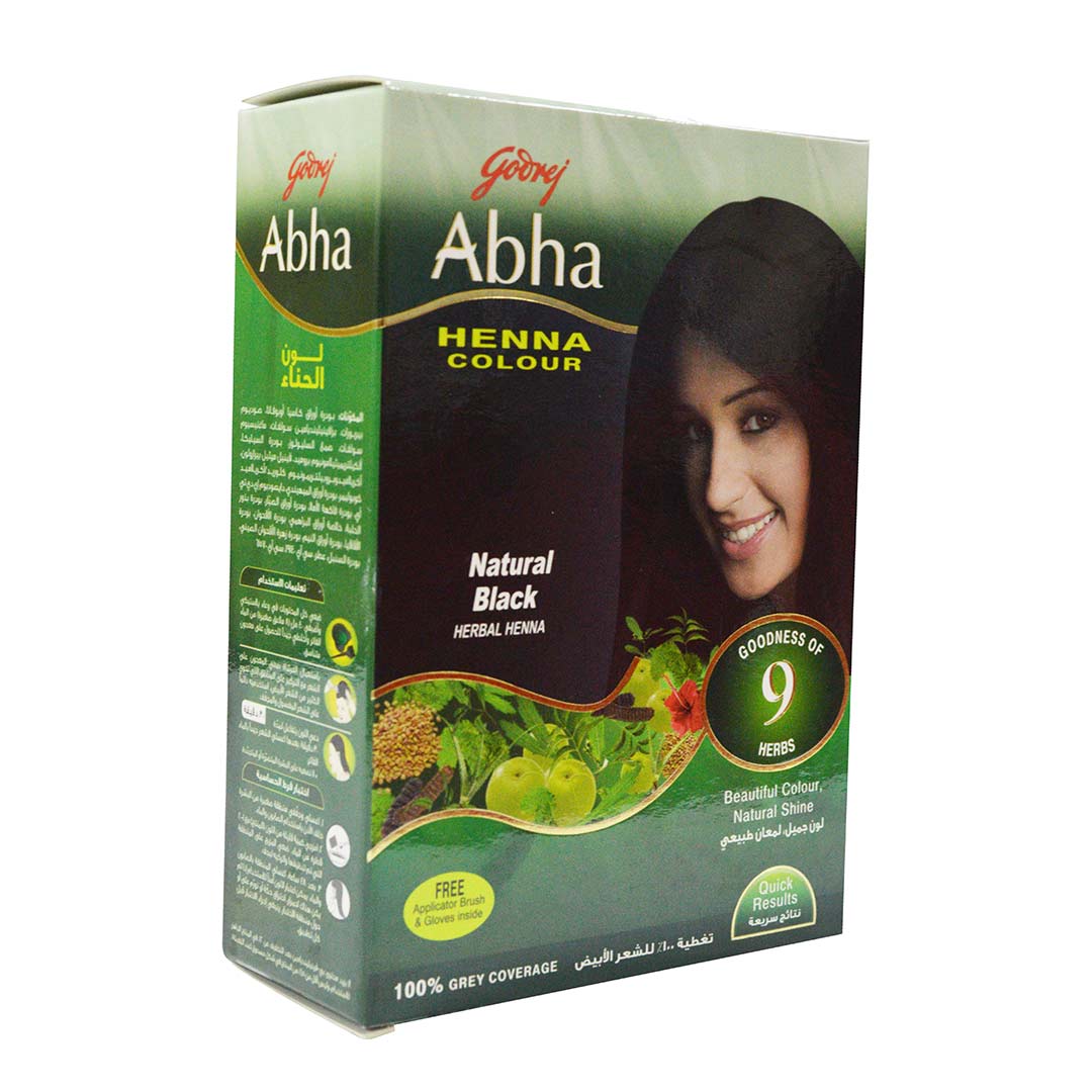 GODREJ ABHA HENNA NATURAL HAIR COLOR 60GM