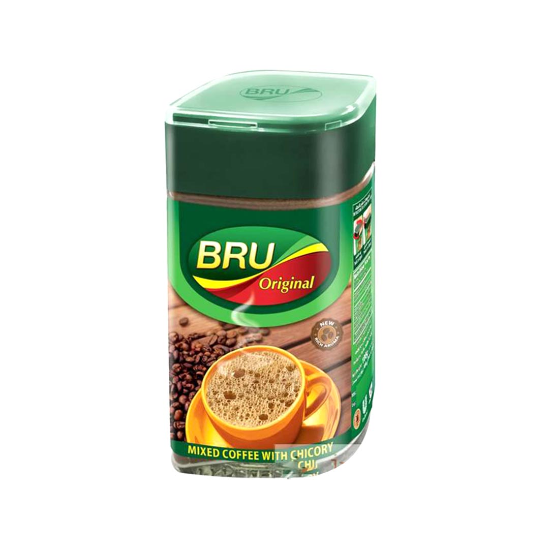 BROOKE BOND BRU ORIGINAL INSTANT COFFEE BOTTLE 50G