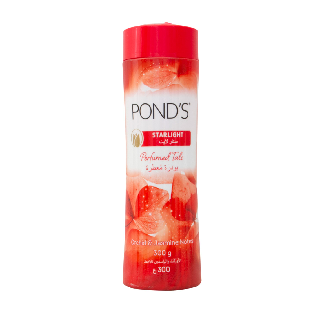 PONDS STARTLIGHT TALC ORCHID & JASMINE NOTES 300GM