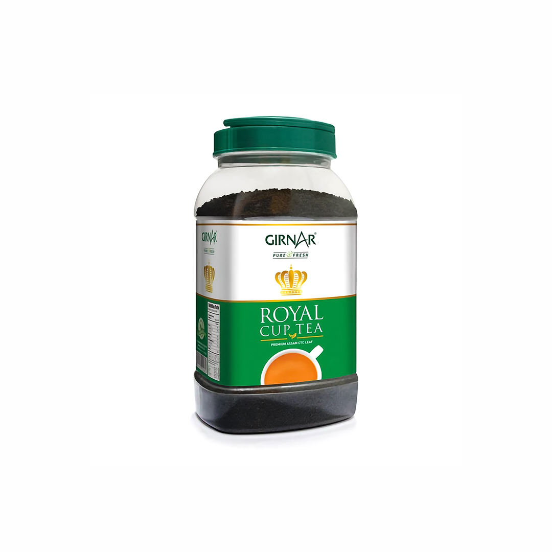 GIRNAR ROYAL CUP BLACK CTC TEA JAR 450GM