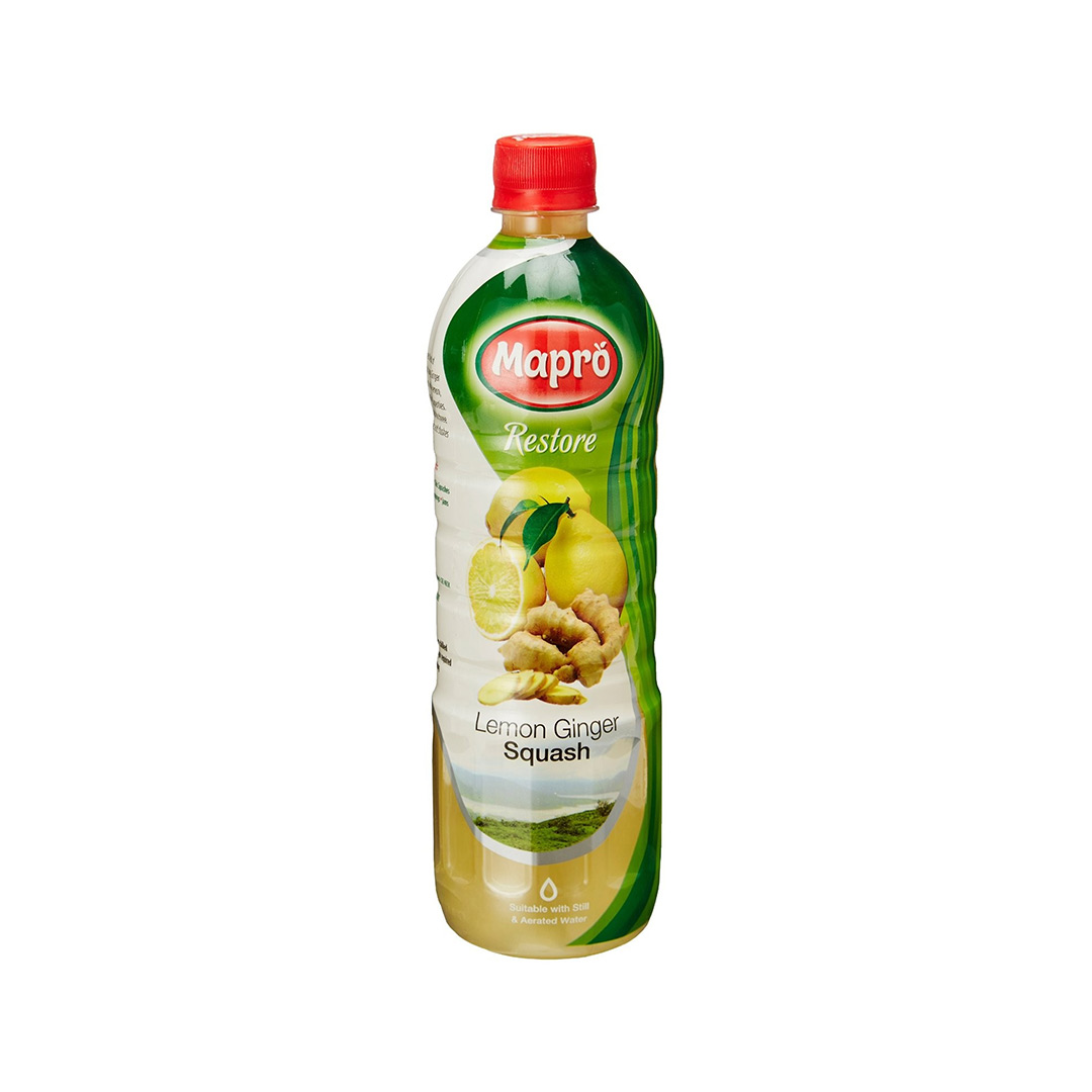 MAPRO LEMON GINGER SQUASH 750 ML