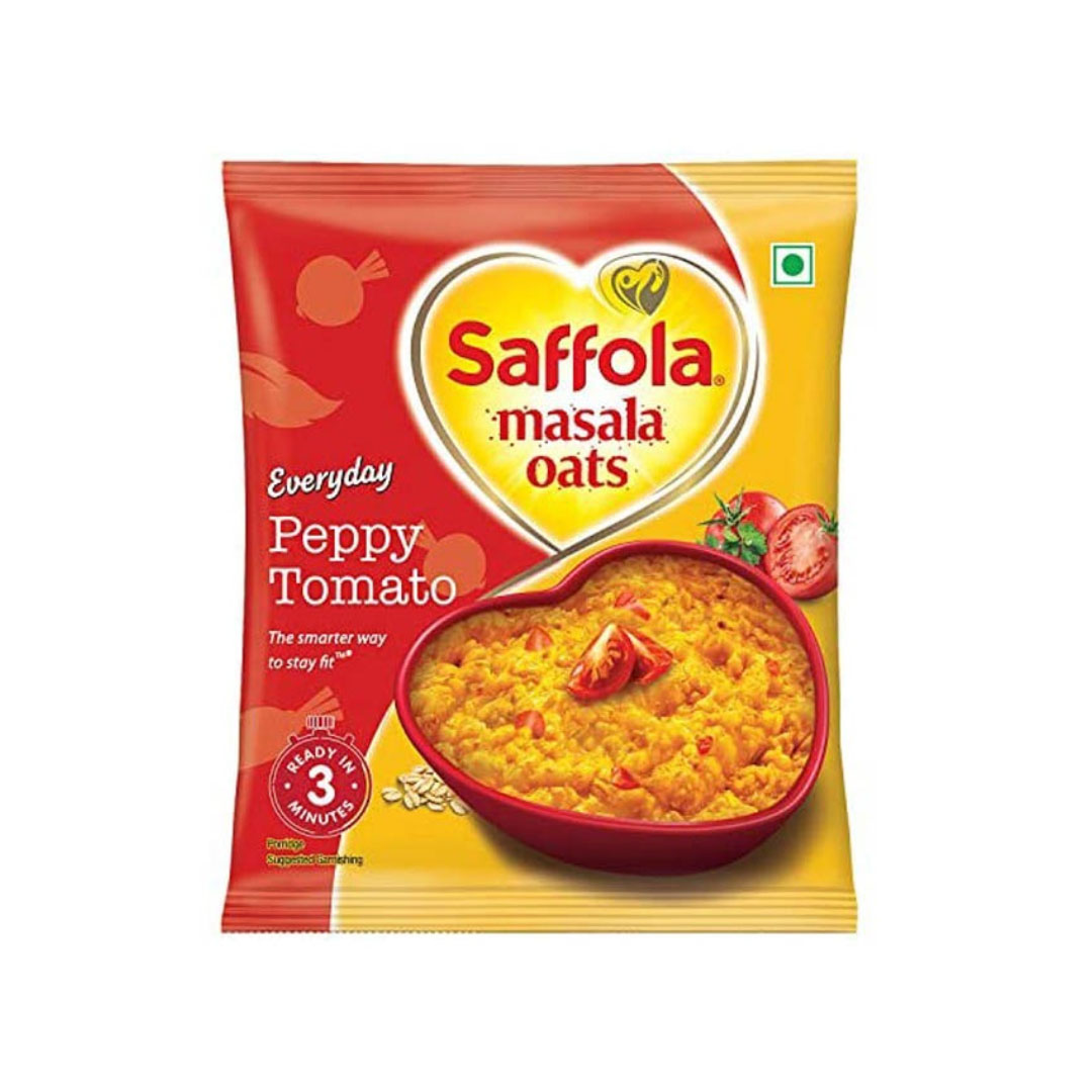 SAFFOLA PEPPY TOMATO MASALA OATS 38GM