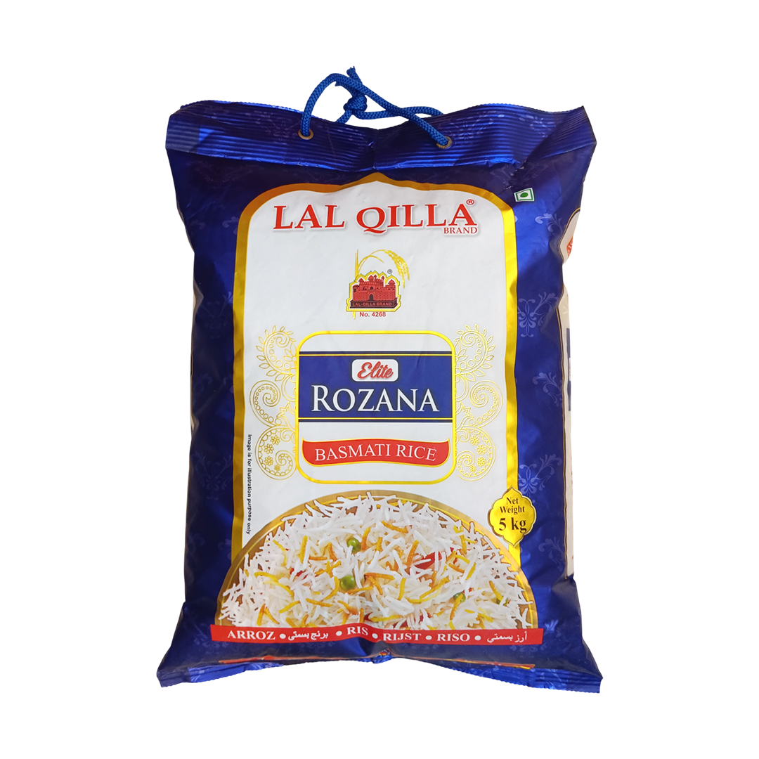 LAL QILLA ROZANA ELITE BASMATI RICE 5KG