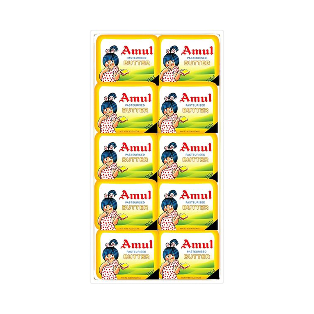 AMUL BUTTER SCHOOL PACK 10 X 10GM 