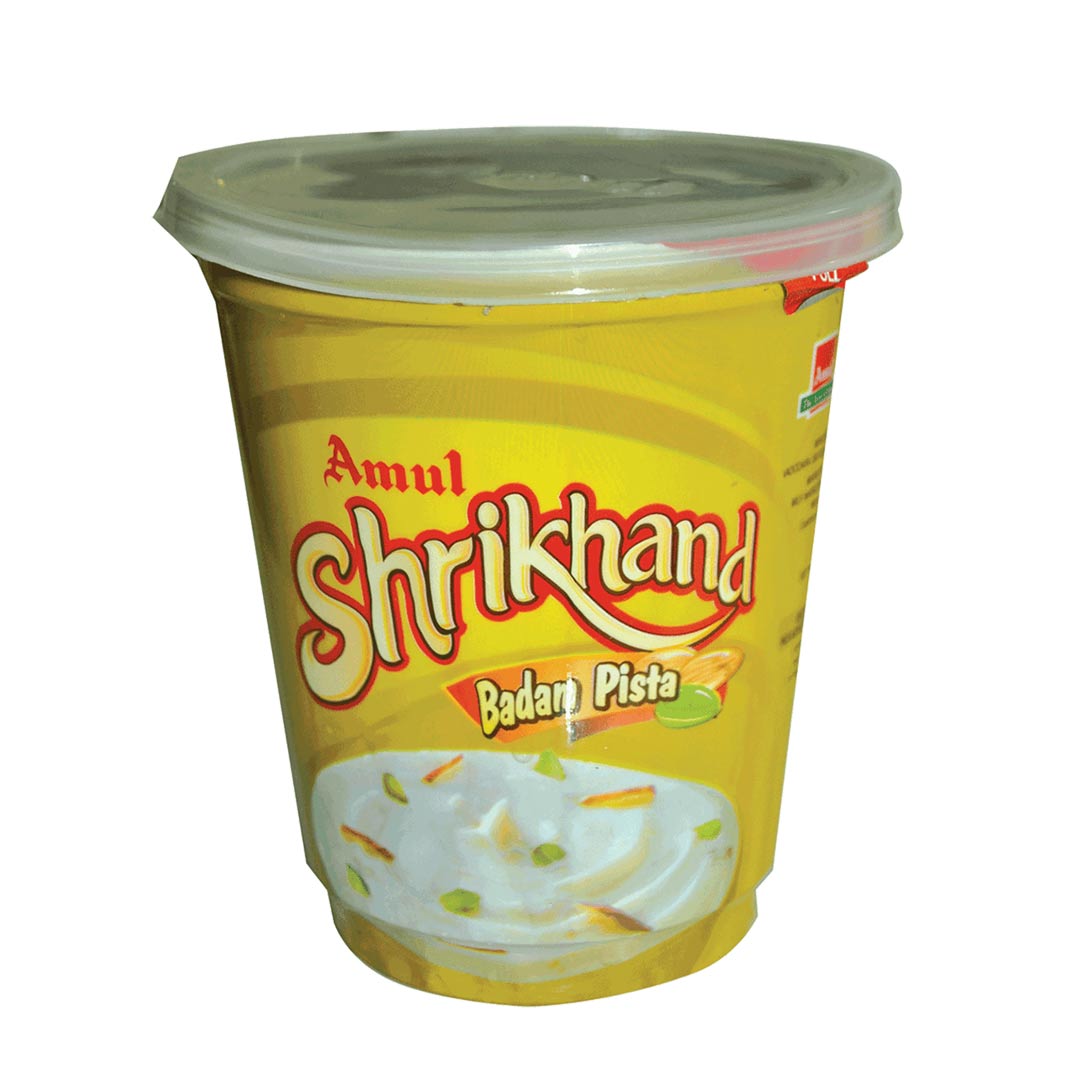 AMUL SHRIKHAND ALMOND PISTA 500G