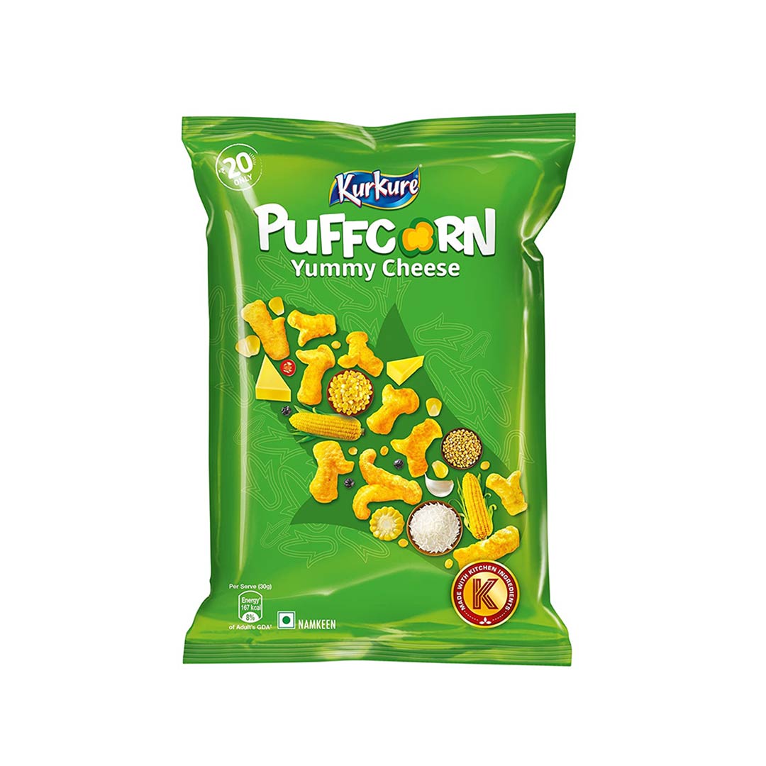 KURKURE PUFFCORN YUMMY CHSE 58 GM