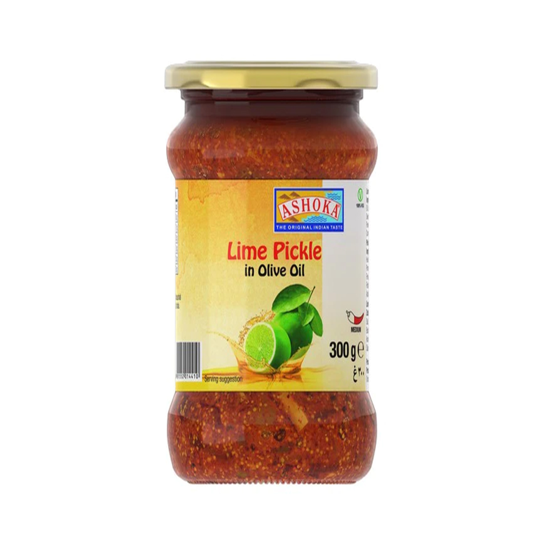 ASHOKA LEMON PICKLE IN OLIVE OIL 300GM