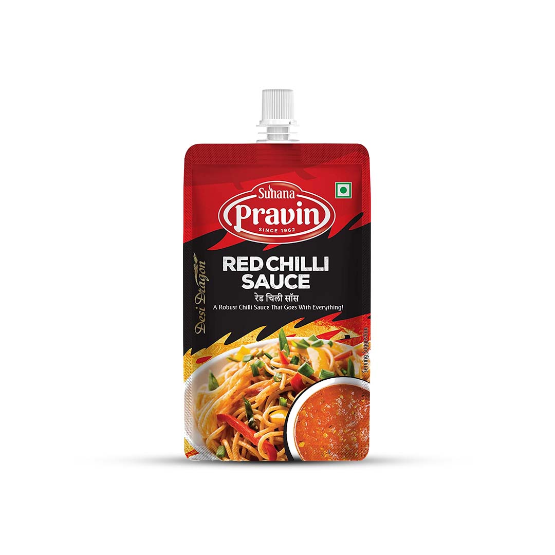 PRAVIN RED CHILLI SAUCE 100GM
