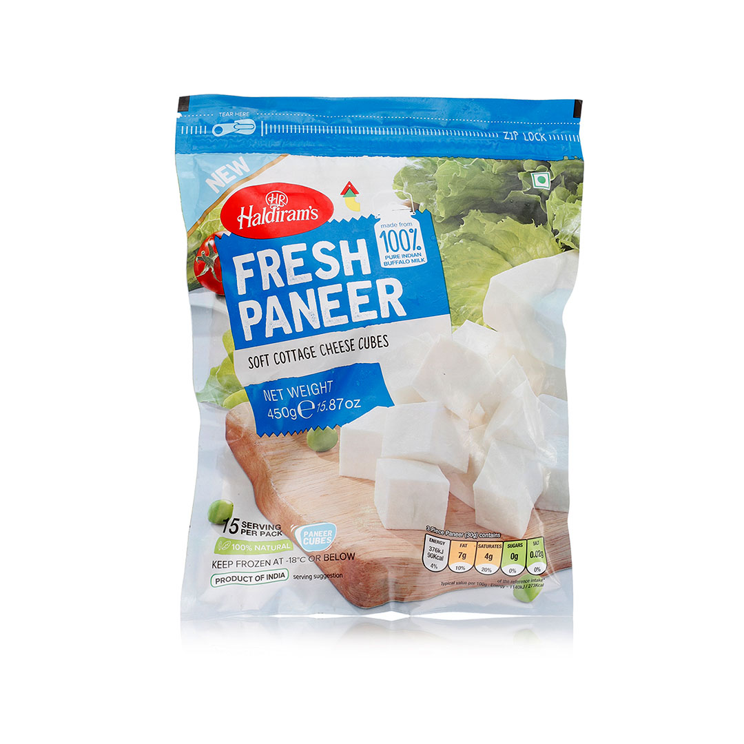 HALDIRAMS PANEER CUBES 450 GM