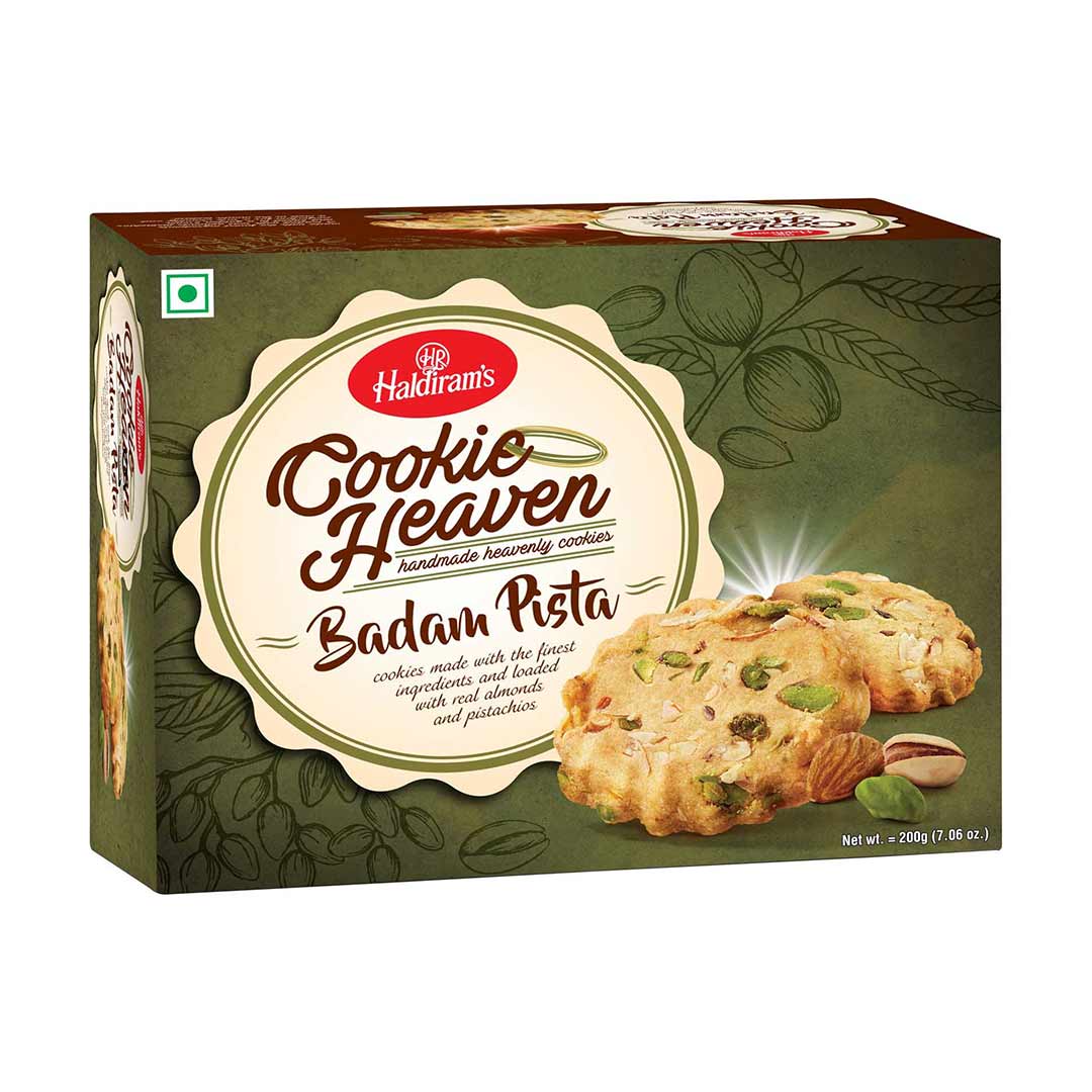 HALDIRAMS COOKIES HEAVEN BADAM PISTA 200GM
