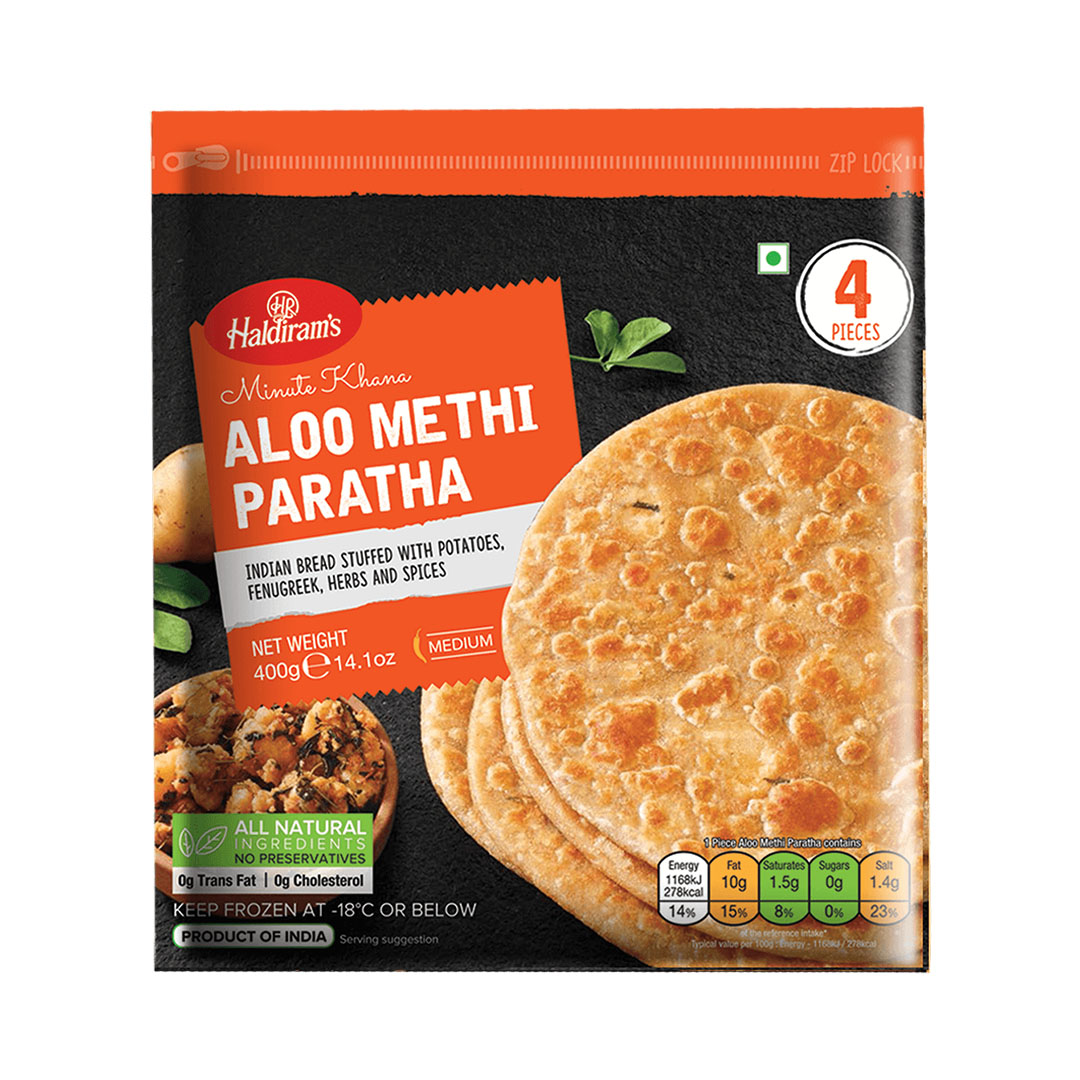 HALDIRAMS ALOO PARATHA 400G
