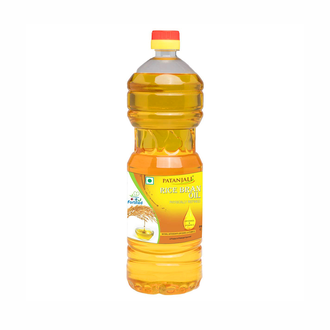PATANJALI RICE BRAN OIL 1 LTR
