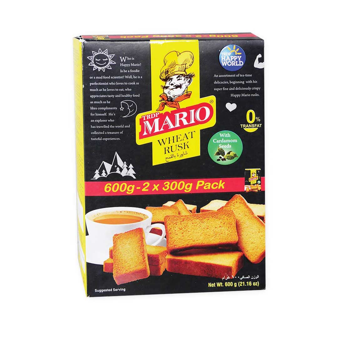 MARIO WHEAT RUSK 2X300 GM