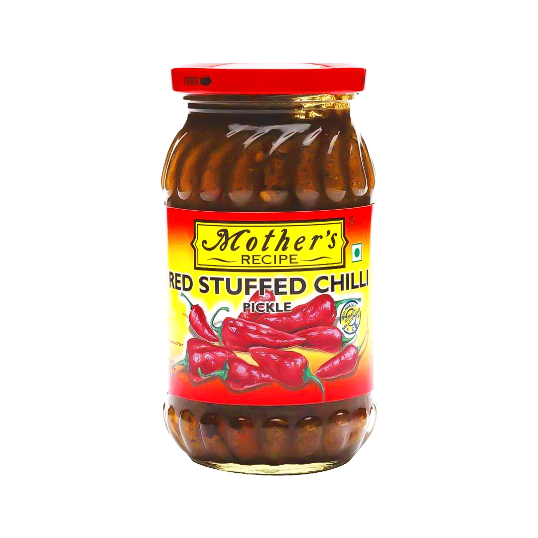 M/REC RED STUFFED CHILLI PICKLE 400G