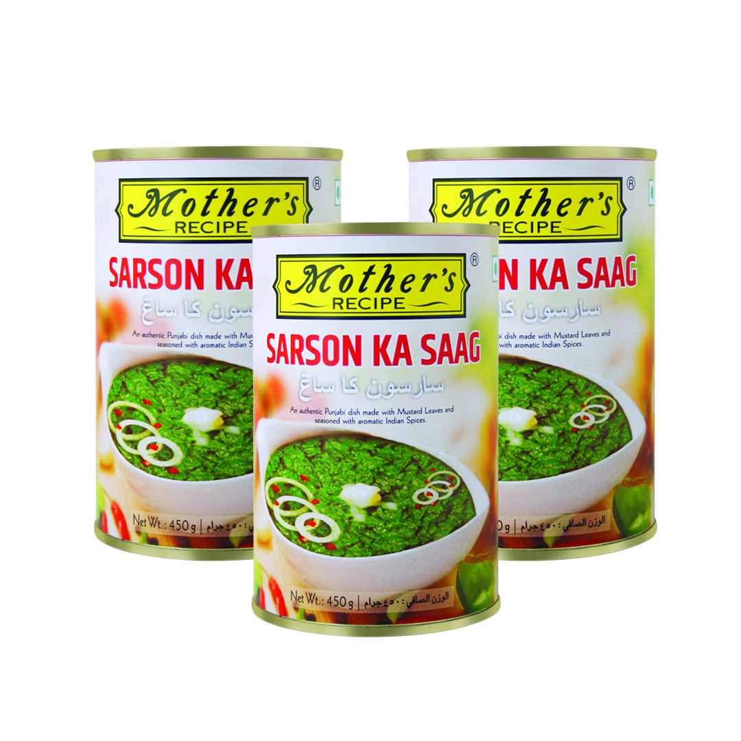 MOTHERS RECEIPE SARSON KA SAG (2+1)