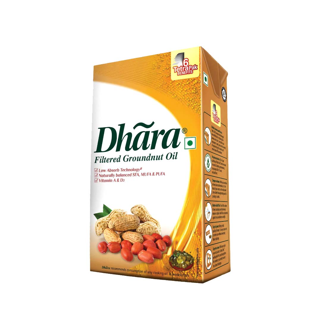 DHARA GROUNDNUT OIL 1LTR