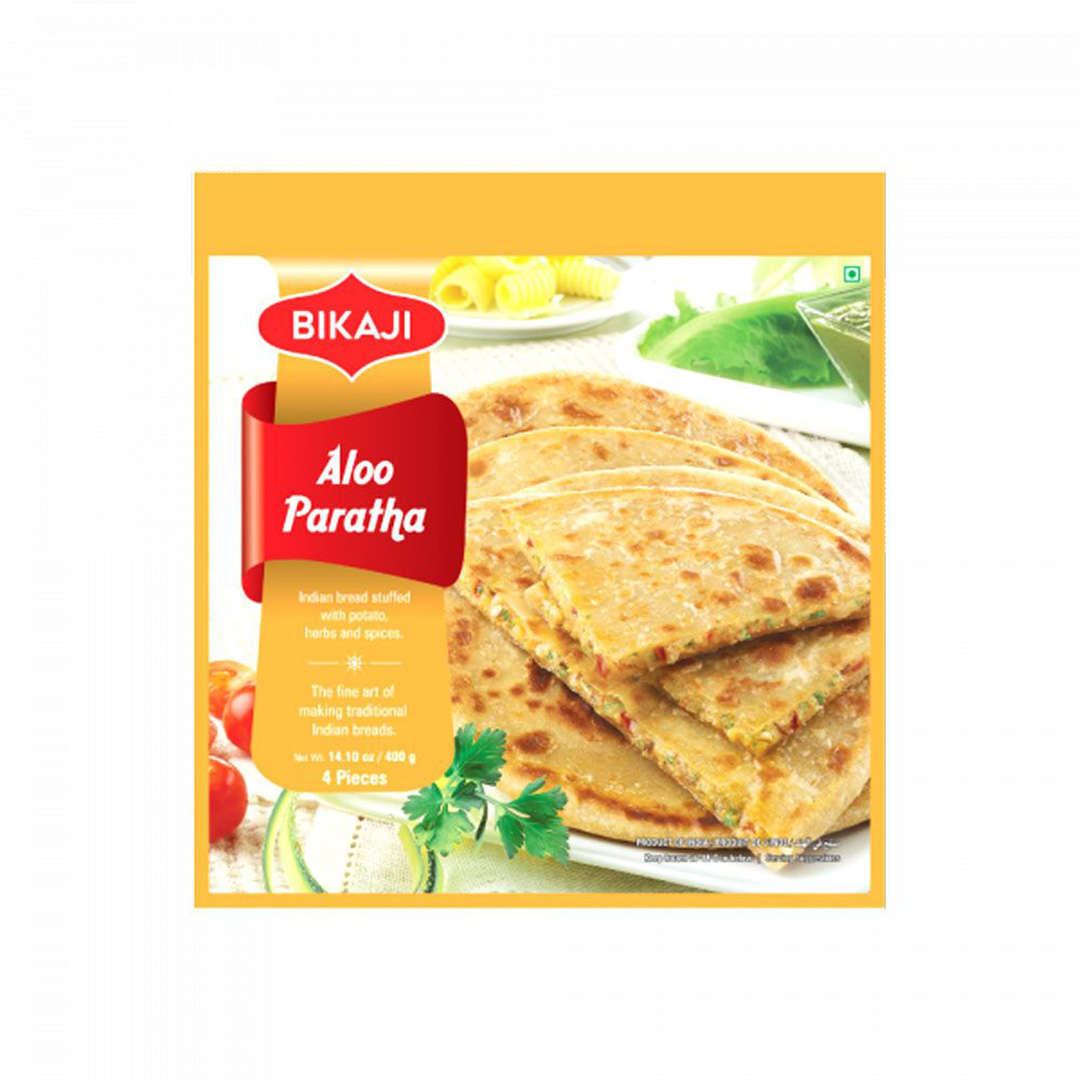 BIKAJI ALOO PARATHA 4 PIEC 400X12 FZ
