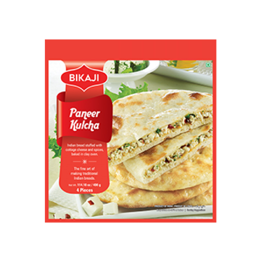 BIKAJI PANEER KULCHA 4 PIECE 400X12 FZ