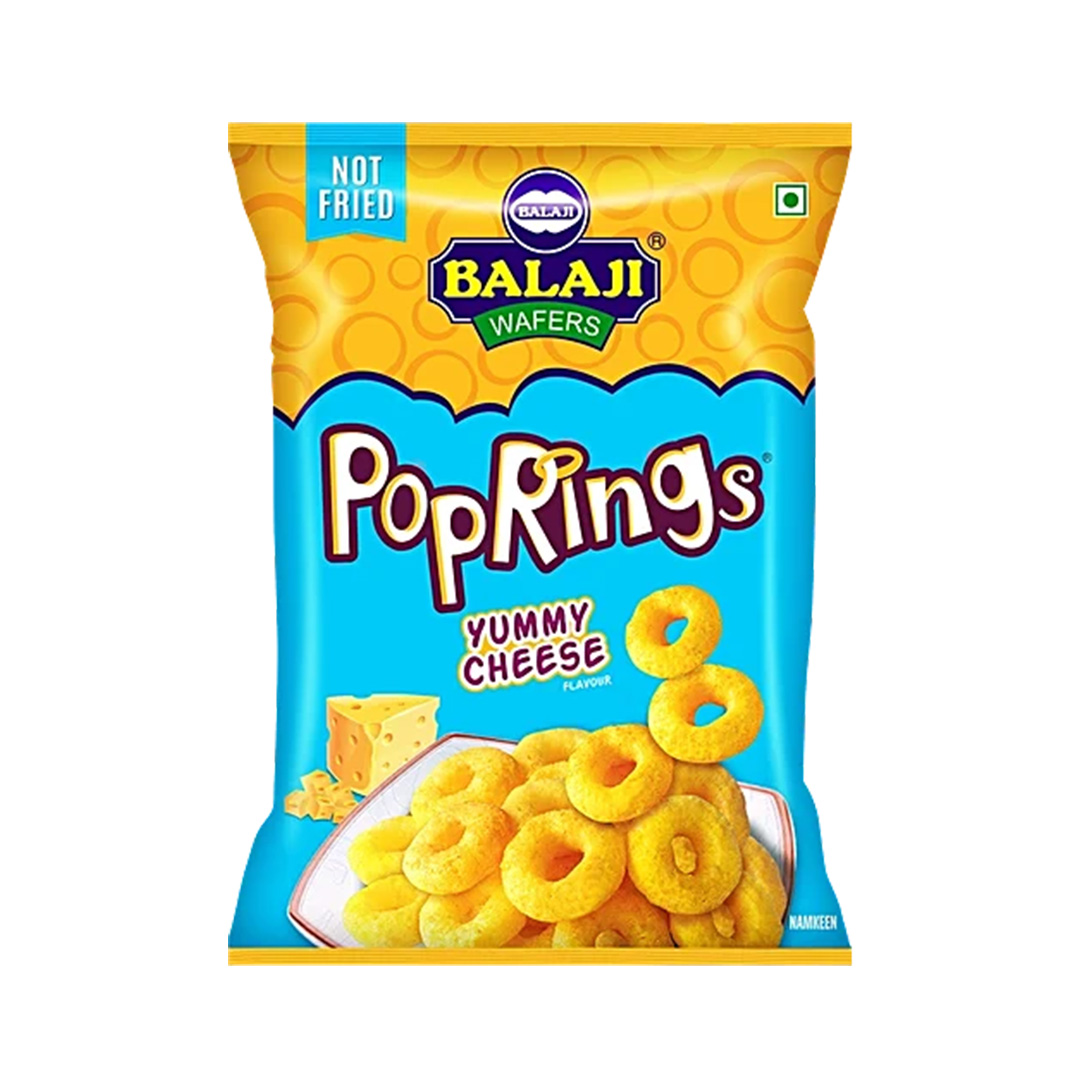 BALAJI WAFERS POPRING YUMMY CHEESE 65 GM